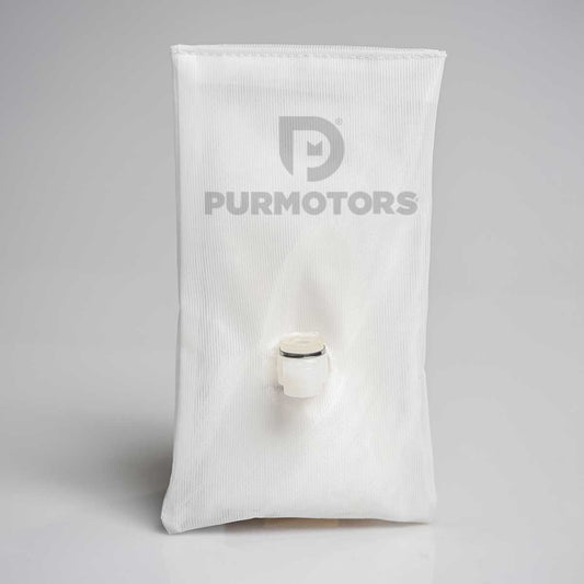 Pre-Filtro Pompa MPPF-001 — Vista laterale componente filtro | PurMotors
