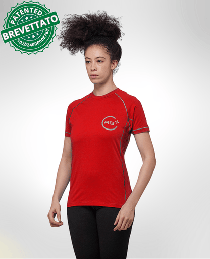 T-shirt AG+ donna per moto