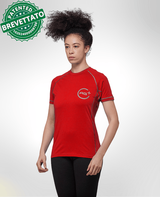 T-shirt AG+ donna per moto