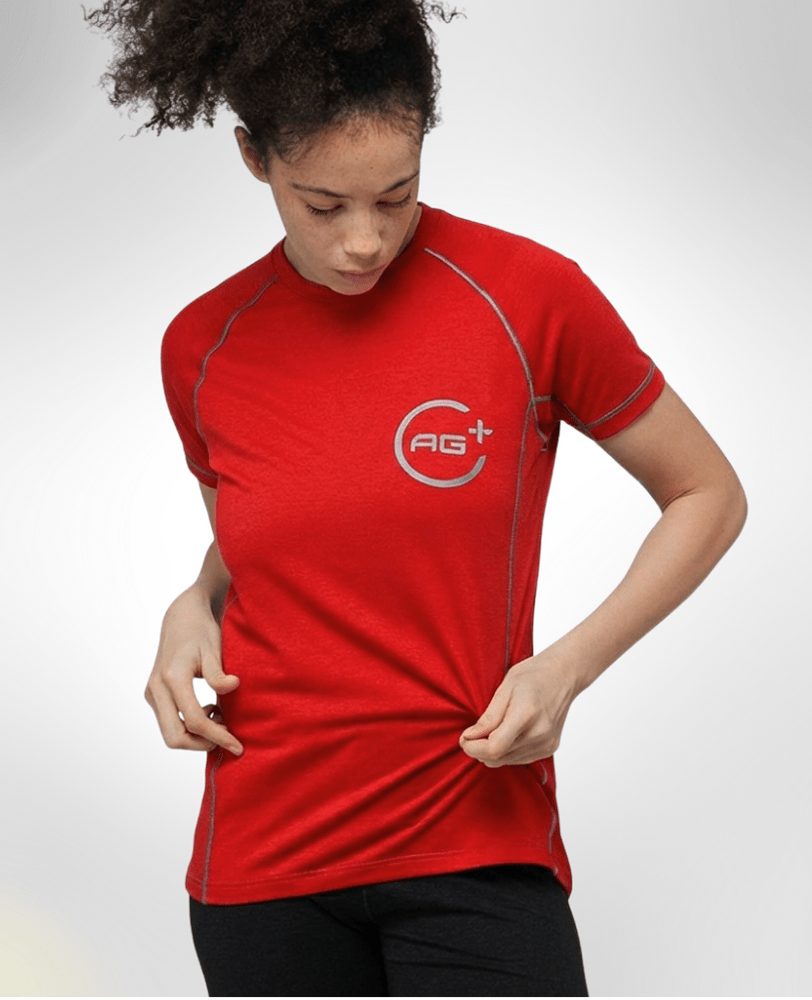 T-shirt AG+ donna per moto