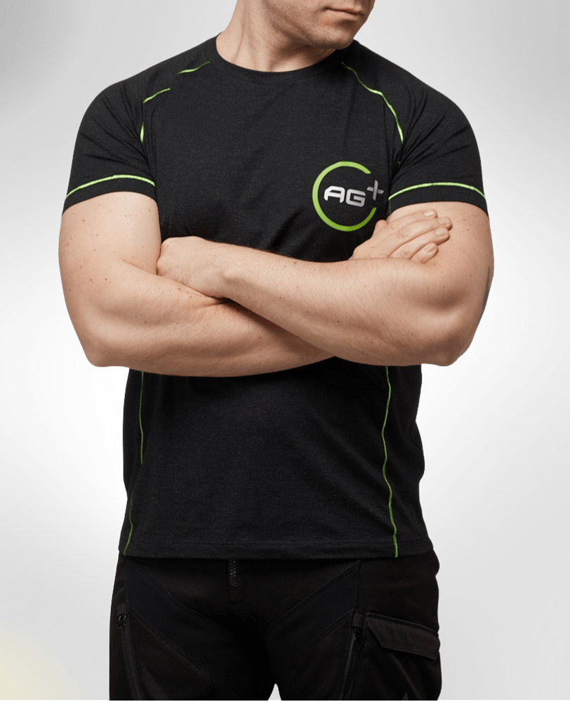 AG+ t-shirt uomo moto