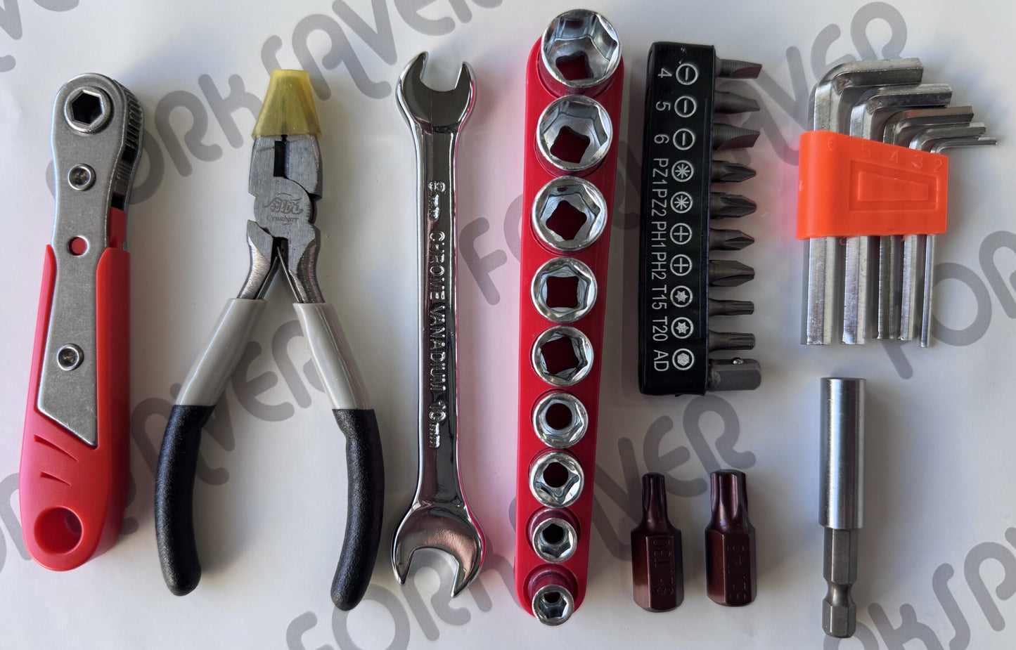 kit attrezzi per TOOLBOX FORKSAVER AIR e BAR