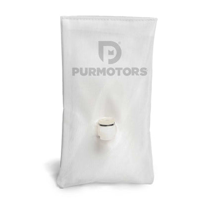Pre-Filtro Pompa MPPF-001 — Filtro pompa benzina PurMotors su sfondo neutro | PurMotors