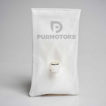Pre-Filtro Pompa MPPF-001 — Vista laterale componente filtro | PurMotors