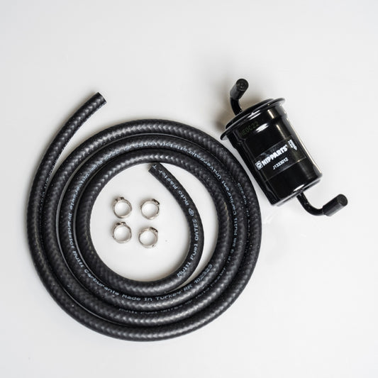 Race kit filtro benzina in-linea esterno PurMotors MPS-098 per KTM LC8 990 Super Duke, SM, SMR, SMT – vista 1