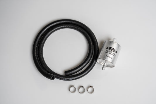 Race Kit Filtro In-Linea Esterno per KTM LC8/RC8 1190/1050/1090/1290 – Protezione Avanzata Pompa Benzina