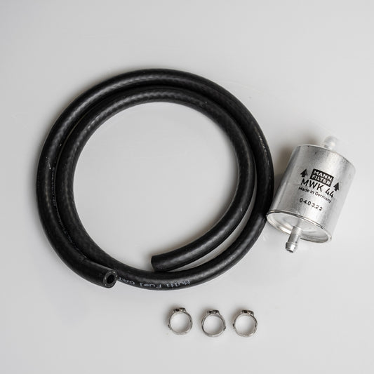 Race kit filtro benzina in-linea esterno PurMotors MPS-099 per KTM LC8/RC8 1190, 1050, 1090, 1290 – vista 1