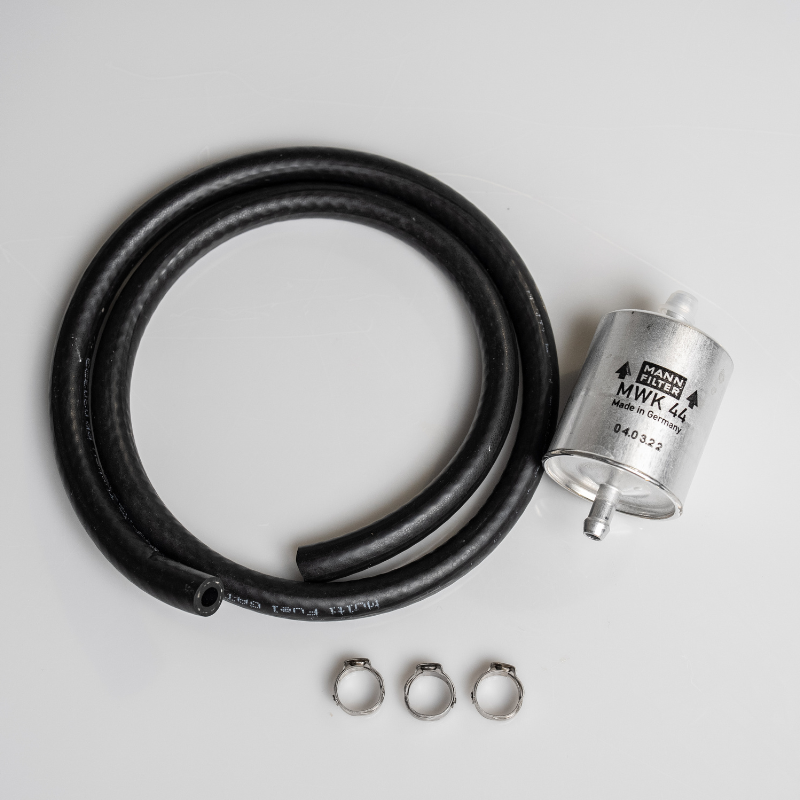 Kit de filtro en línea externo Race para KTM LC8/RC8 1190/1050/1090/1290 - Protección avanzada de la bomba de combustible